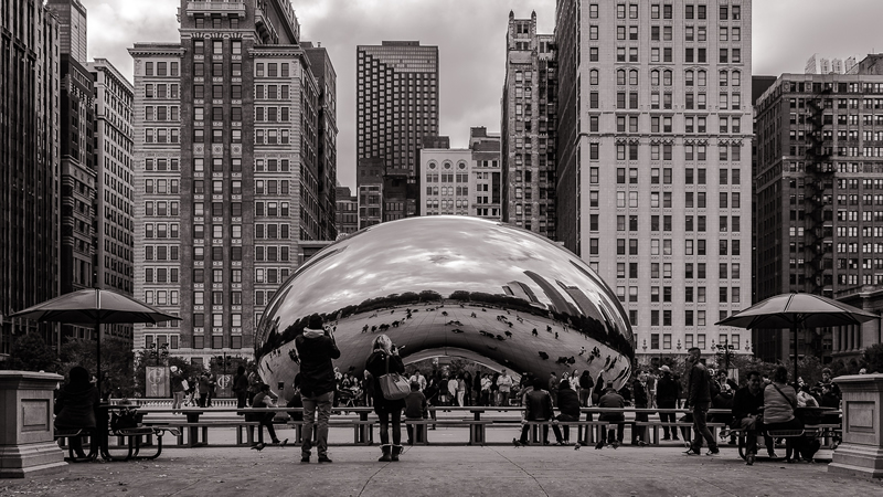 Chicago Bean by Stino